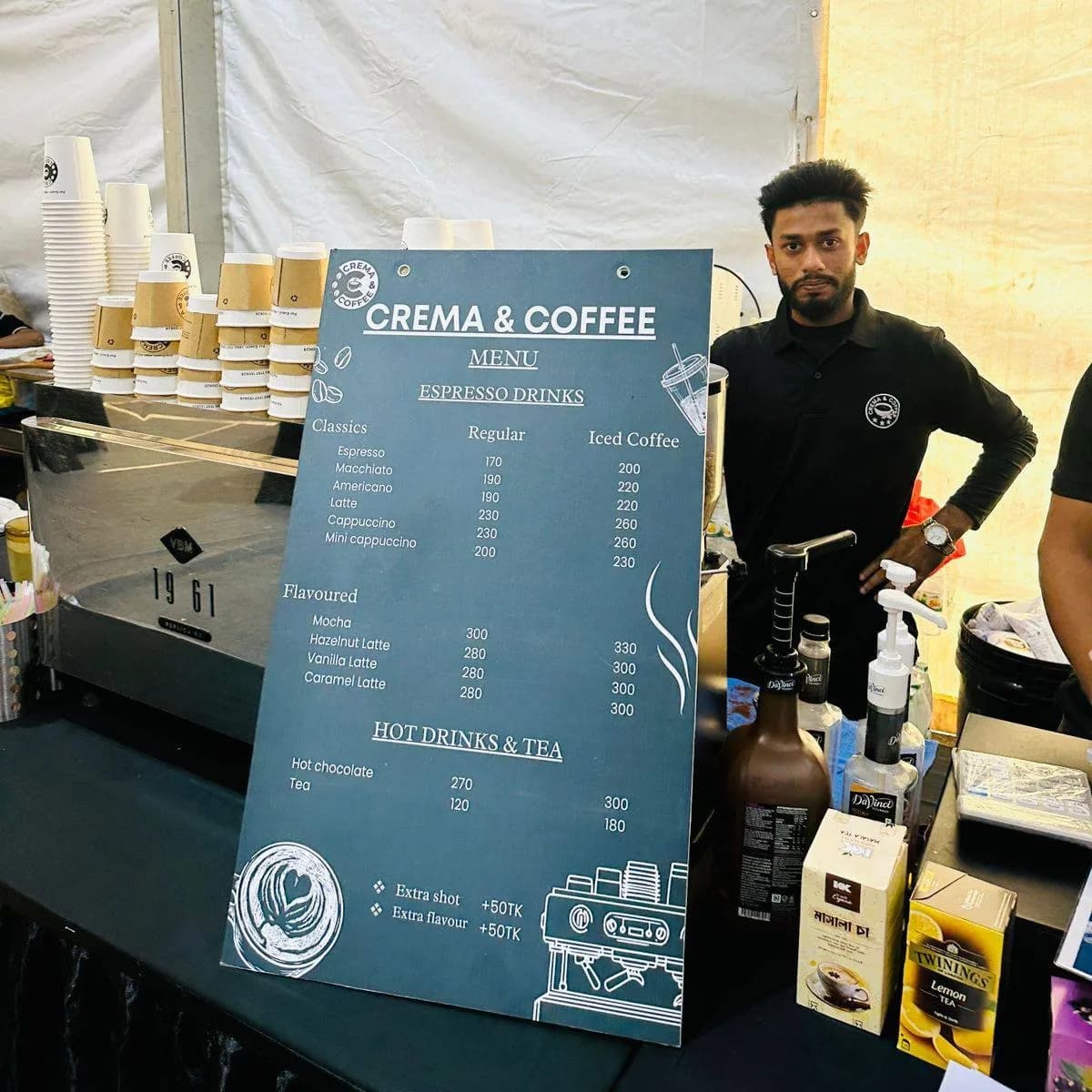 Coffee Shop ERP event service 1