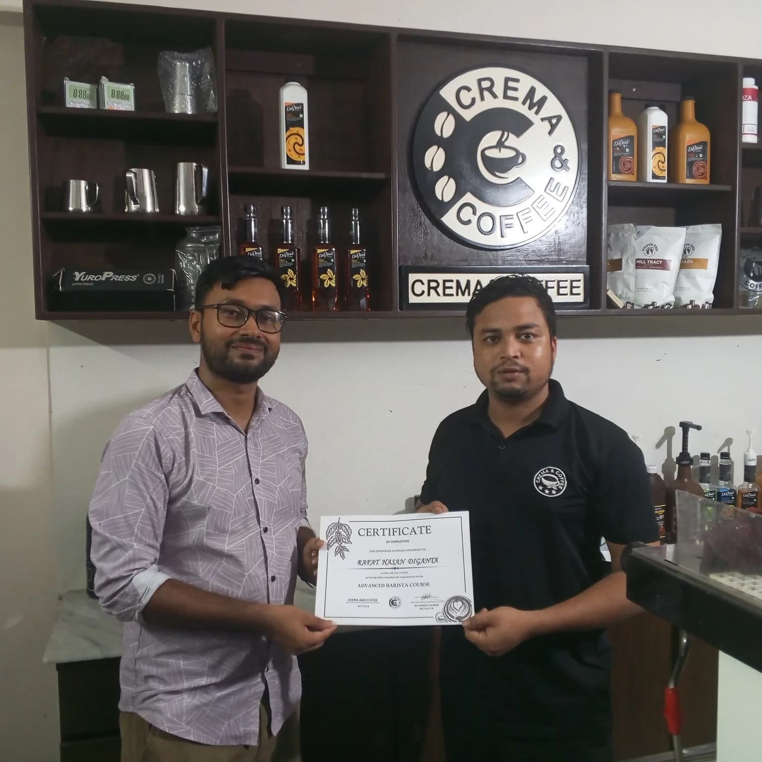 Coffee Shop ERP academy graduate 1